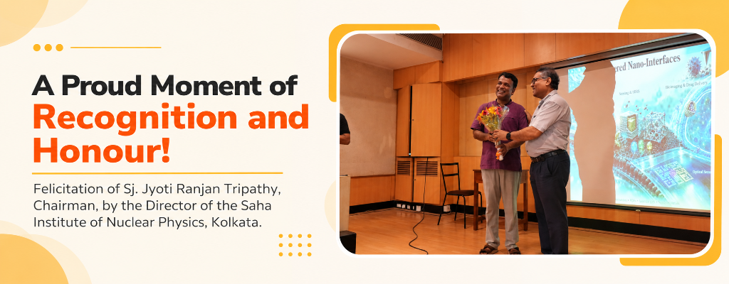 Felicitation of Sj. Jyoti Ranjan Tripathy, Chairman